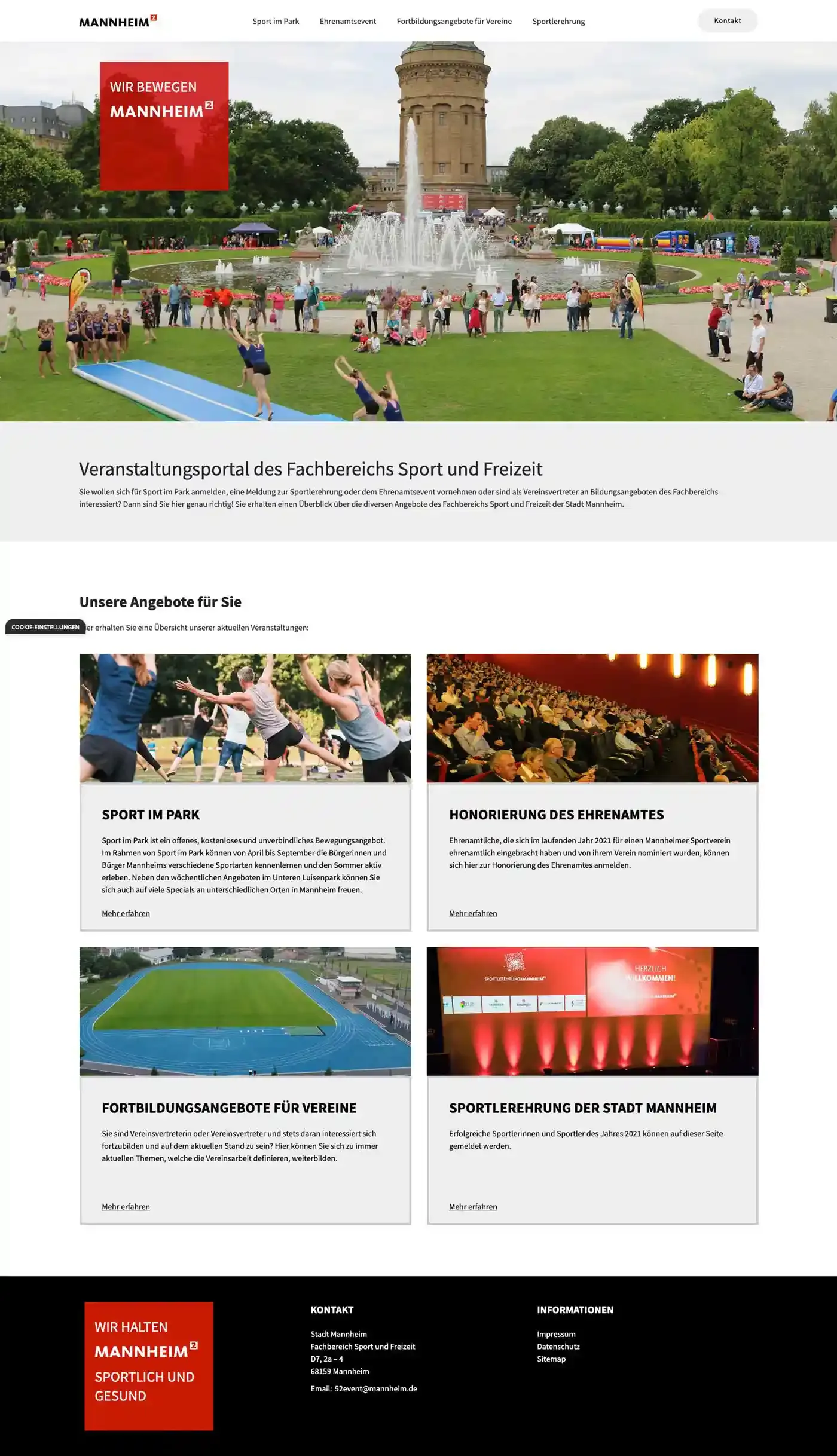 Mischler Webdesign Mannheim Designagentur Portfolio Custom Webdesign Stadt Mannheim Website