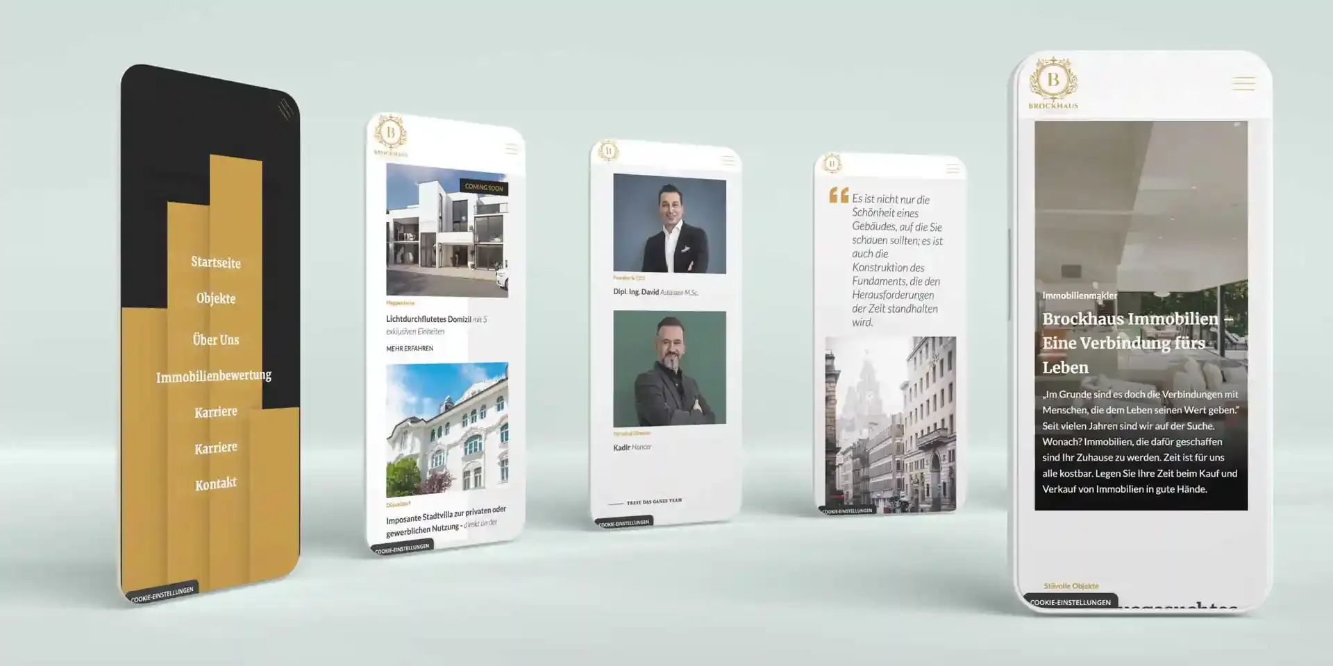 Mischler Webdesign Mannheim Designagentur Portfolio Custom Webdesign Brockhaus Website Mockup Responsive
