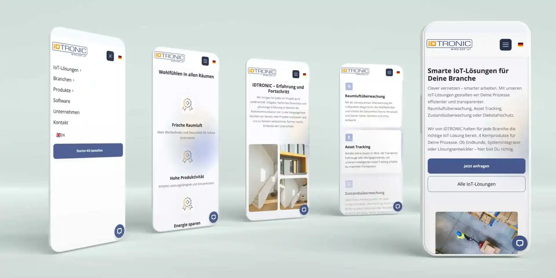 Mischler Webdesign Mannheim Designagentur Portfolio Custom Webdesign idtronic responsive