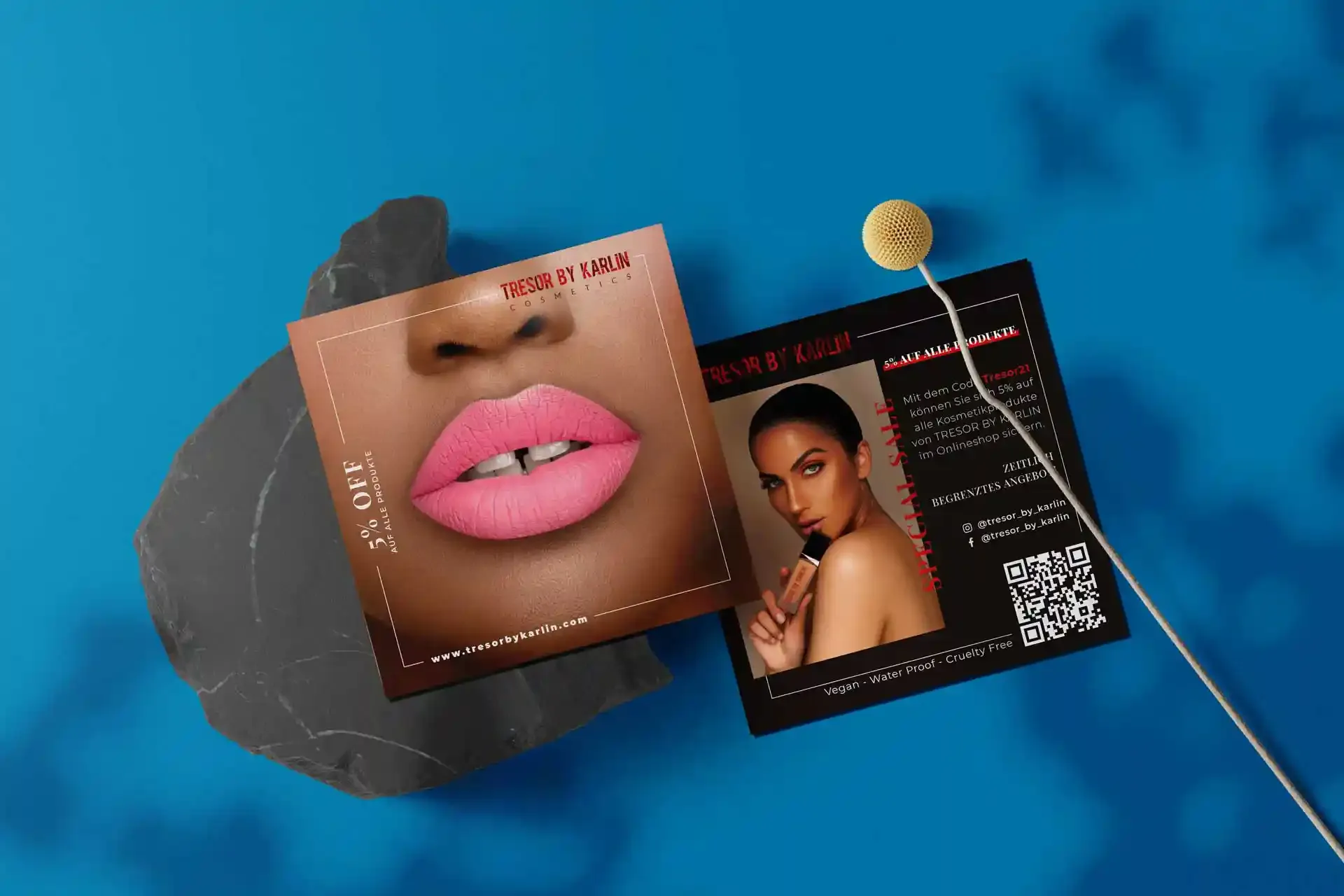 Mischler Webdesign Mannheim Designagentur Portfolio Grafikdesign Tresor by Karlin Website Flyer