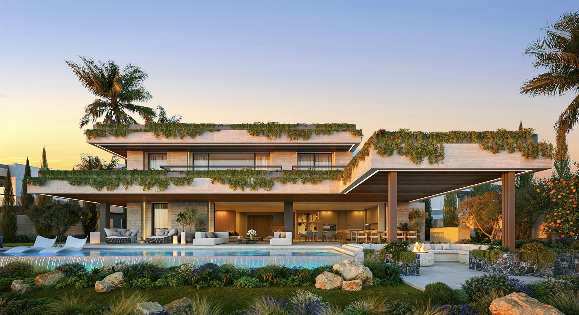 THE SKY MARBELLA – LUXURIÖSE VILLEN UND APARTMENTS MIT MEERBLICK | MARBELLA