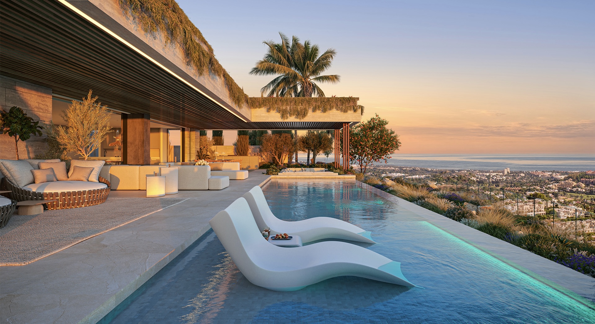 THE SKY MARBELLA – LUXURIÖSE VILLEN UND APARTMENTS MIT MEERBLICK | MARBELLA