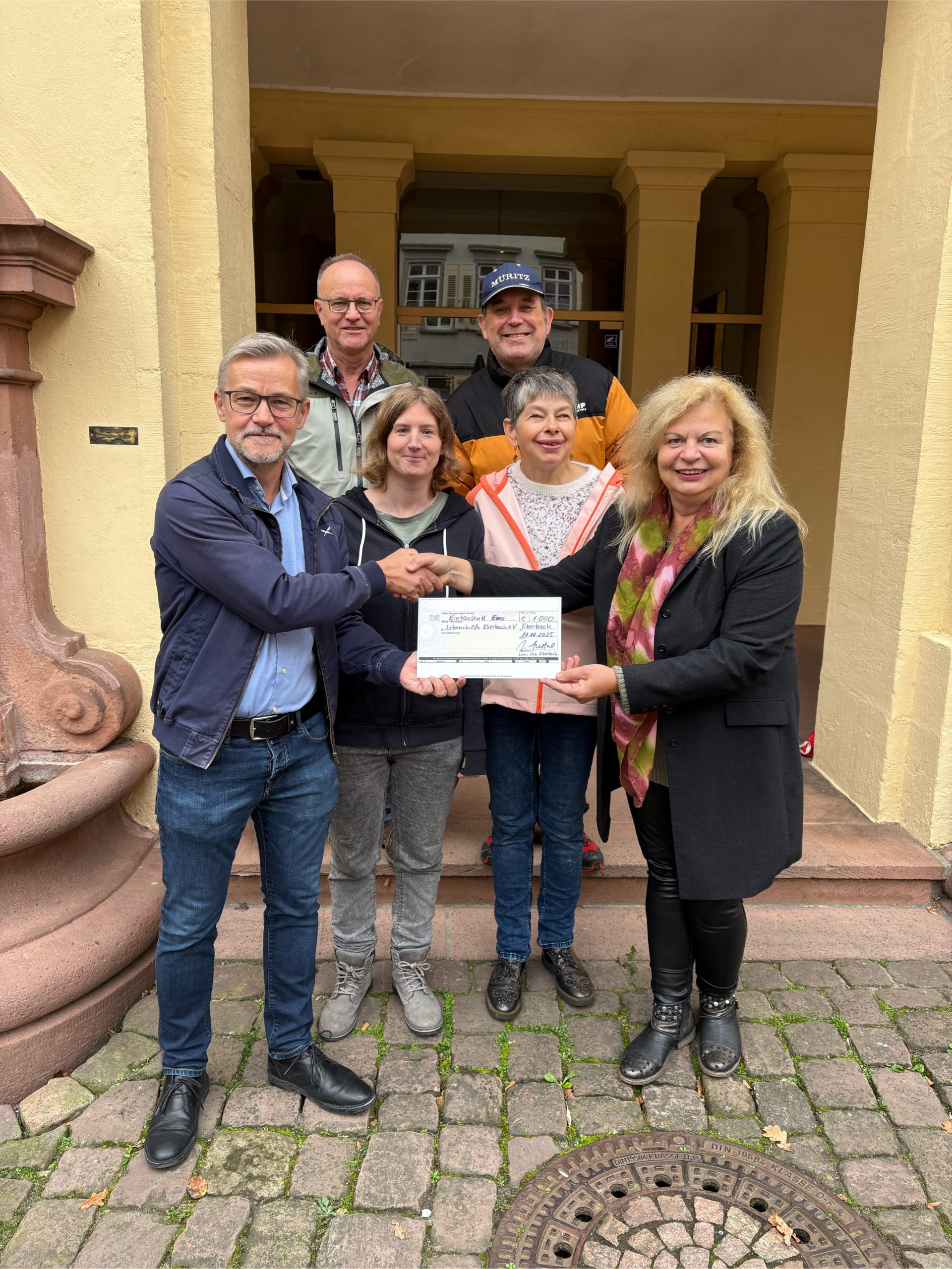 Spende der Lions Eberbach an die Lebenshilfe Eberbach e.V.