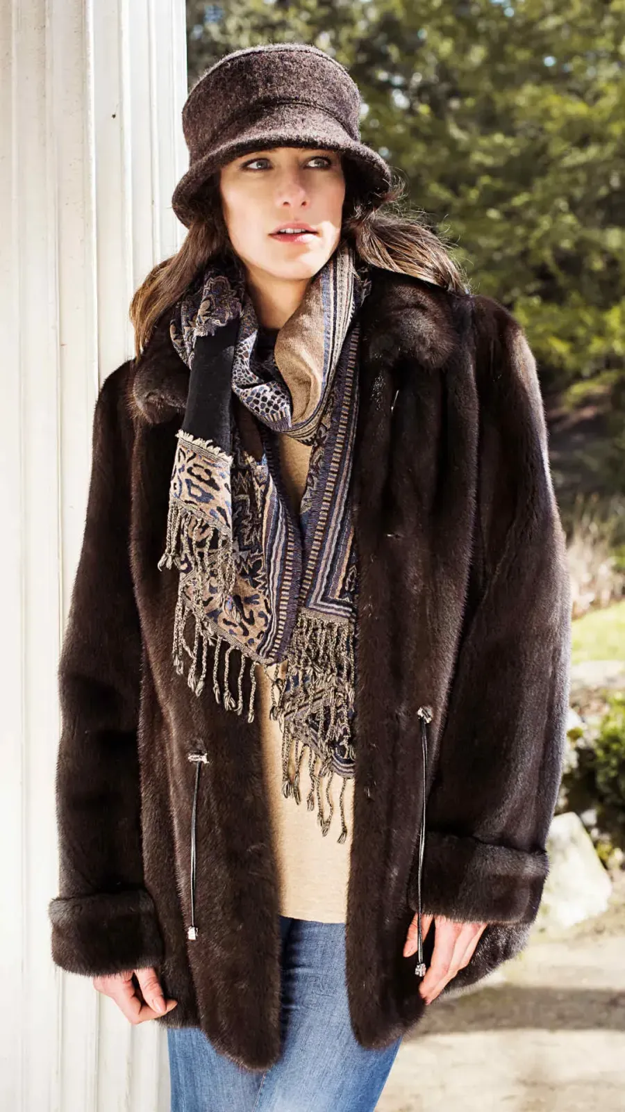 Nerz Jacke